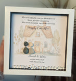 New Home pebble gift. New home frame. First home frame.