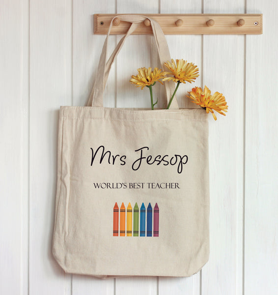 Personalised Teacher Bag Gift