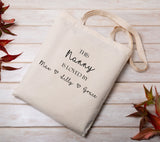 Personalised Grandparent Tote Bag