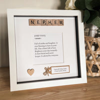 Personalised Nephew meaning frame