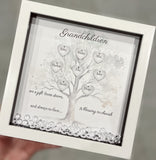 Personalised Grandchildren Family Tree Frame