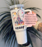 Personalised Mouse Castle 40oz Tumbler