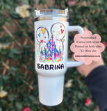 Personalised Mouse Castle 40oz Tumbler