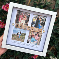 Bestie 4 photo gift - Personalised 3D Frame Present (Copy)