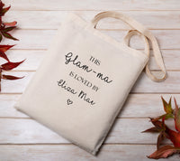 Personalised Grandparent Tote Bag