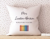 Personalised Teacher Cushion