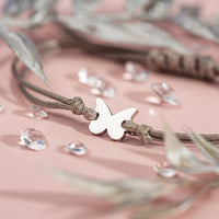 'Brave' Butterfly wish bracelet