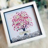 Family tree personalised frame. Custom family tree